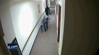 Police looking for two theft suspects caught on camera