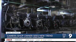 Camera shop owner sees growing interest in film photography