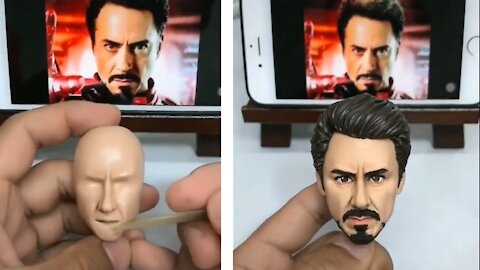 Iron man miniature among others. #08