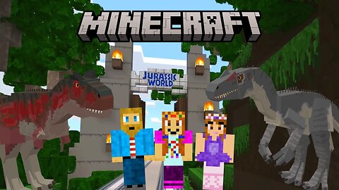 Jurassic World on Minecraft!!! 😱😱😱 We Found the...