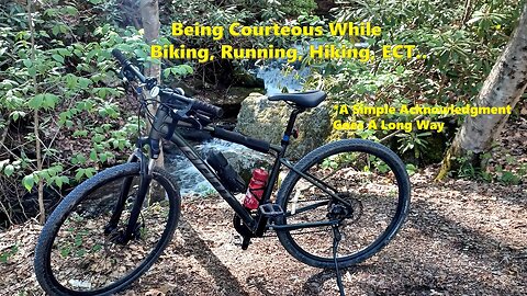 Being Courteous While Running, Biking, Hiking