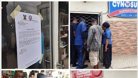 Lagos State Govt seals supermarket over display of expired products on shelves. #news #politics