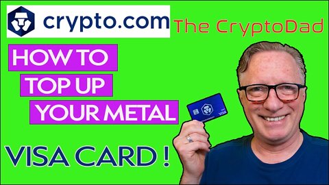 How to Top Up Your Crypto.com Metal VISA Card to Spend Crypto in the Real World