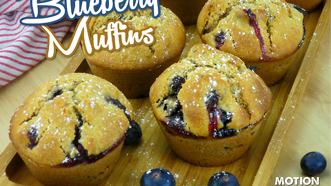 How to make blueberry muffins