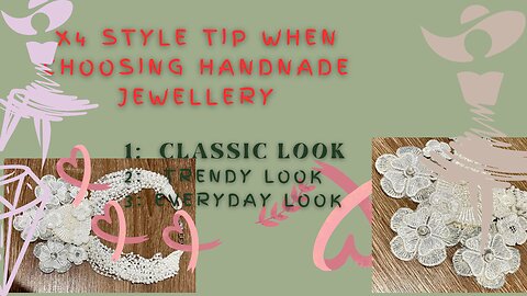 Styling Tips Regarding White Colour, White Handmade Jewellery in Different Outfits