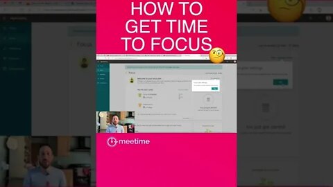 How To Get Time To Focus