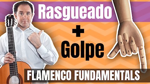 How to Do Golpe and Rasgueo at the Same Time (Soleá) | Flamenco Guitar Lesson | Guitarra Flamenca