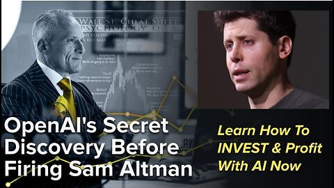 London Real: OpenAI's Secret Discovery Before Firing Sam Altman