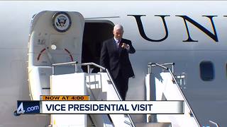 Vice President Mike Pence in Milwaukee today