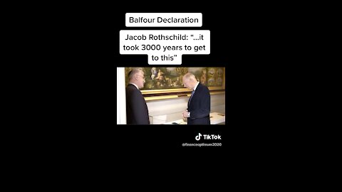 Balfour declaration Rothschild