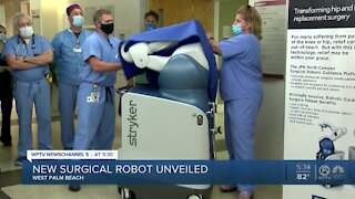New surgical robot unveiled at JFK Medical Center