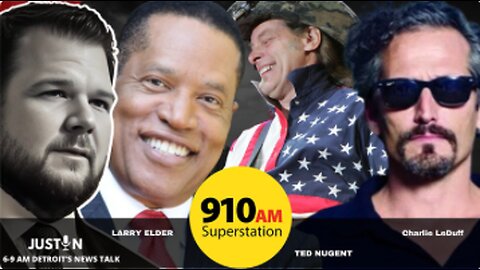 Ted Nugent, Charlie, LeDuff, & Larry Elder - REPLAY