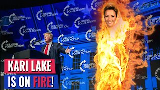 A STAR IS BORN: NEWS ANCHORWOMAN TURNED REPUBLICAN GOVERNOR CANDIDATE SETS TRUMP RALLY ON FIRE
