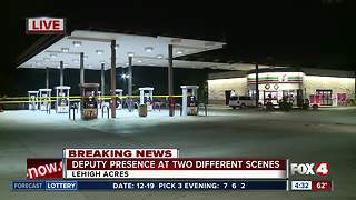 Heavy deputy presence reported early Wednesday morning at Lehigh Acres 7-Eleven