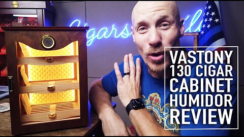 Vastony 130 Cigar Cabinet Humidor Review