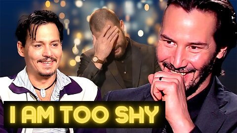 Johnny Depp and other shy Stars Explain their struggles | Keanu Reeves | Introvert Celebs