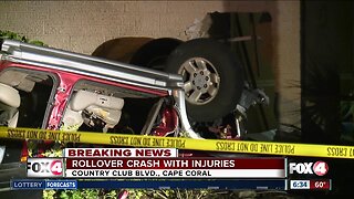 Car crashes into Cape Coral home