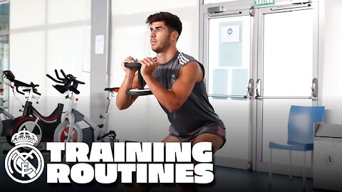 How are Real Madrid players' training routines planned?