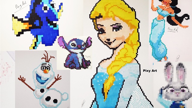 Disney Pixel Art