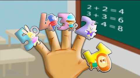 Finger Family Learn Numbers Song Nursery Rhymes YouTube