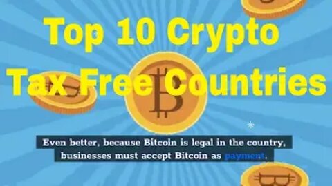 😃Top10 Crypto Tax Free Countries #crypto😃 #bitcoin