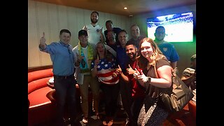Las Vegas Lights FC fans celebrated Team USA's World Cup semifinals win