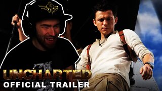UNCHARTED - Official Trailer | REACTION