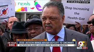 Jesse Jackson brings Kroger boycott to Cincinnati