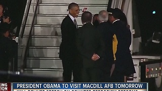 President Obama to visit MacDill AFB on Tuesday