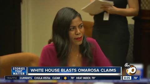 White House blasts Omarosa claims
