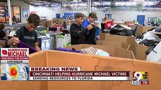 Cincinnati helping hurricane victims