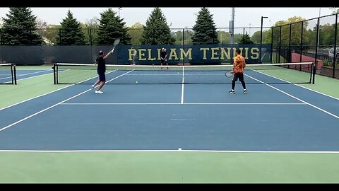 Volley Drills for Tennis Players with only 3 Players / It's The Best Practice