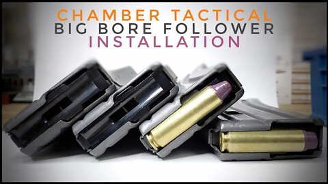 Installing Chamber Tactical Big Bore Follower For Standard Capacity Mil-Spec GI AR-15 Magazines