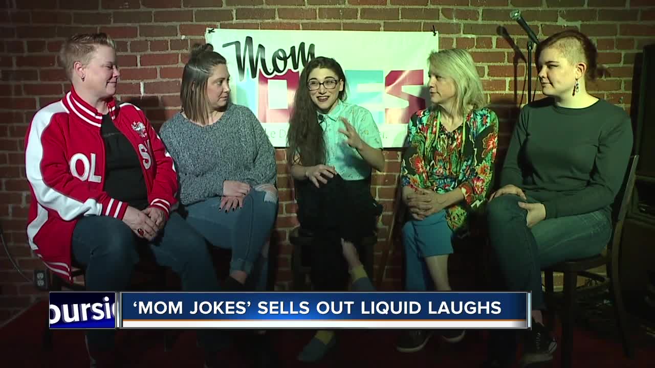 'Mom Jokes' sells out Liquid Laughs