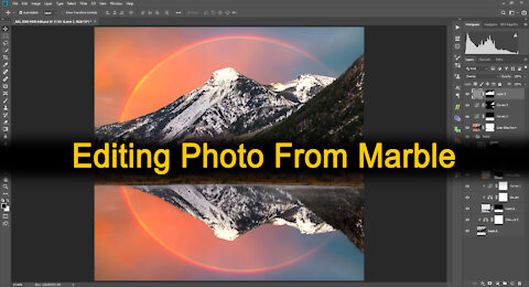 How I Edited a Photo in Photoshop: From My Marble, Colorado Vlog