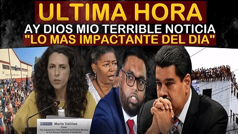 🔴SUCEDIO HOY! URGENTE HACE UNAS HORAS! LO MÁS IMPACTANTE DE HOY MIERCOLES - NOTICIAS VENEZUELA HOY