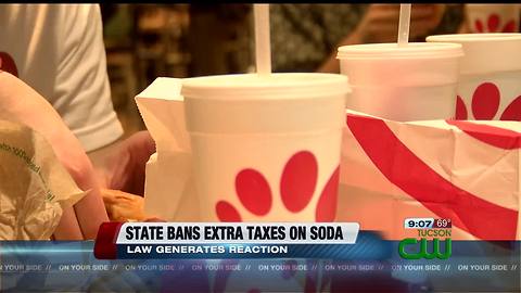 Gov. Ducey signs bill that bans extra taxes on soda and other sugary drinks