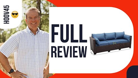 Discover Adaptable Comfort with All Weather Furniture Unboxing the Ultimate Outdoor Couch
