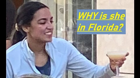 Why was AOC maskless in Miami?