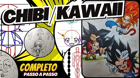 Como Desenhar CHIBI | Aprenda Passo a Passo: Guia Completo | Chibi - kawaii - Cute