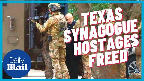 Texas synagogue: Suspect shot dead and hostages freed