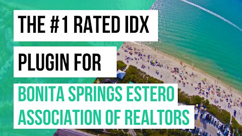 How to add IDX for Bonita Springs Estero Association to your website -Bonita Springs-Estero MLS