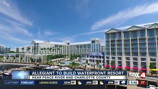 Allegiant to build waterfront resort