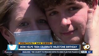 Santee mom pulls off big surprise for son's 16th birthday