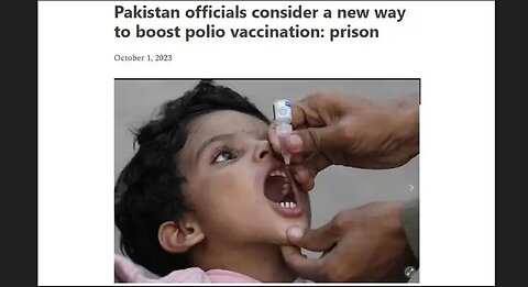 Rodzice w Pakistanie, którzy odmawiają szczepienia swoich dzieci (przeciwko polio i innym ch