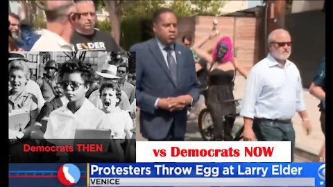 Larry Elder Attacked (comedian K-von shows Democrats haven't changed)