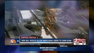 New bill would allow marijuana users to own guns