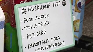 Assemble your disaster kit as part of hurricane preparedness