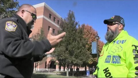 Police Threatens to Arrest Preacher for "Offending People" - West Conn State | Kerrigan Skelly