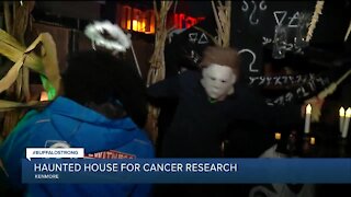 Kenmore haunted house raises money for lung cancer research